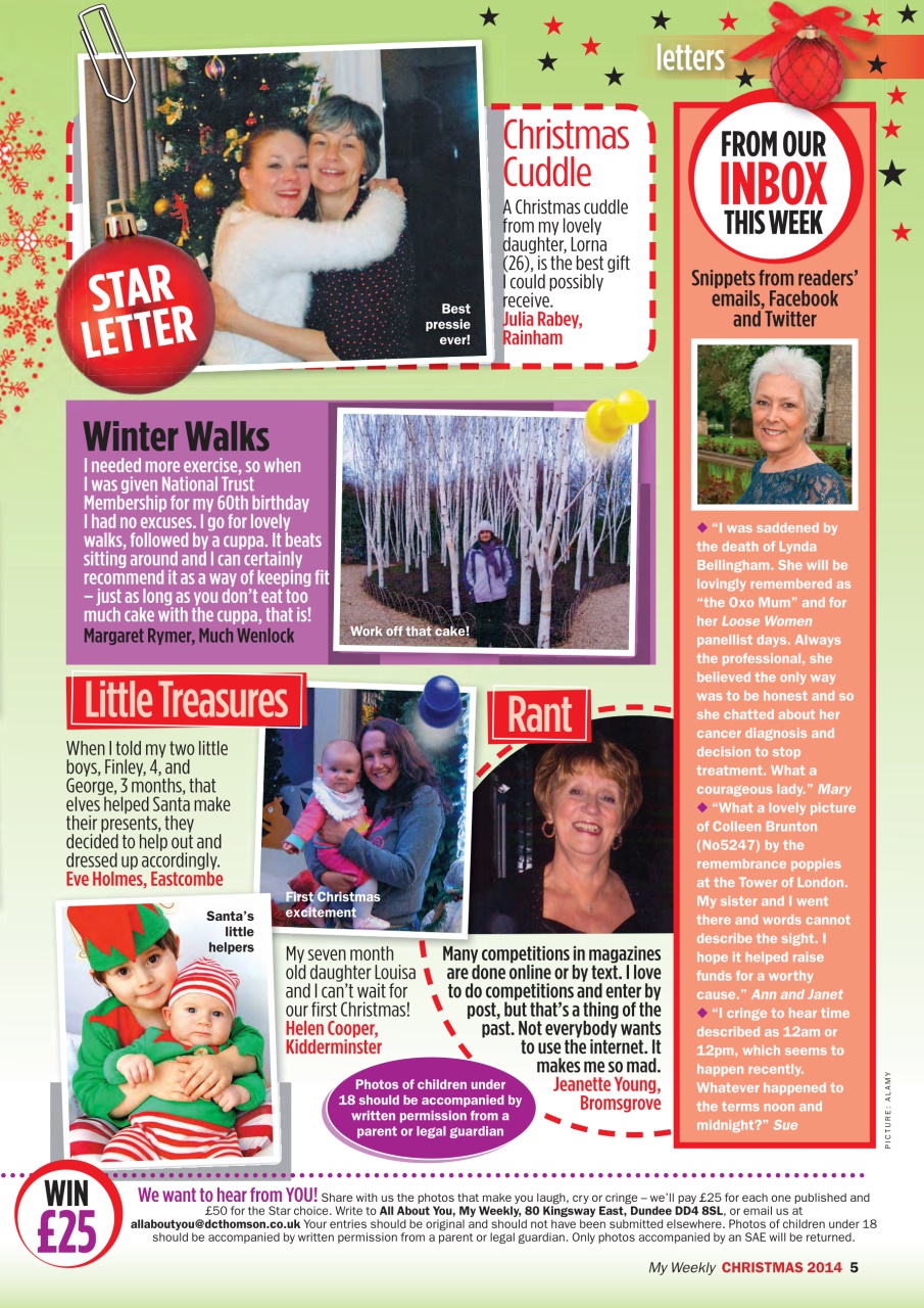 My Weekly Preview Pages