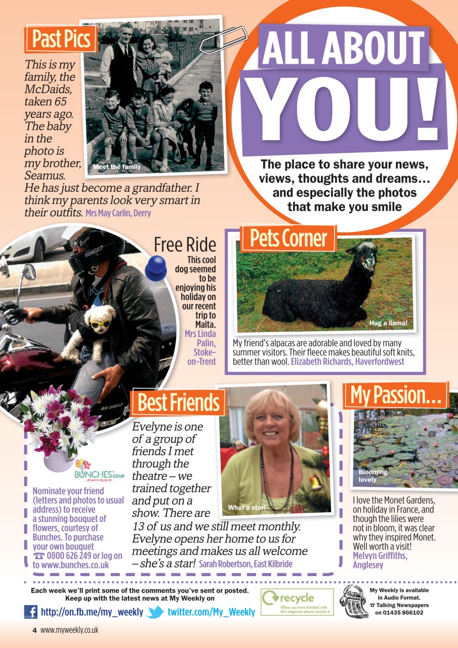 My Weekly Preview Pages