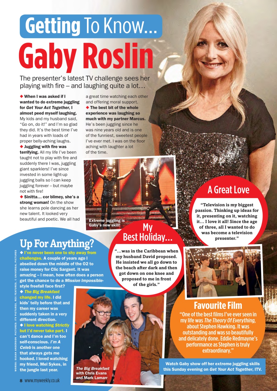 My Weekly Preview Pages