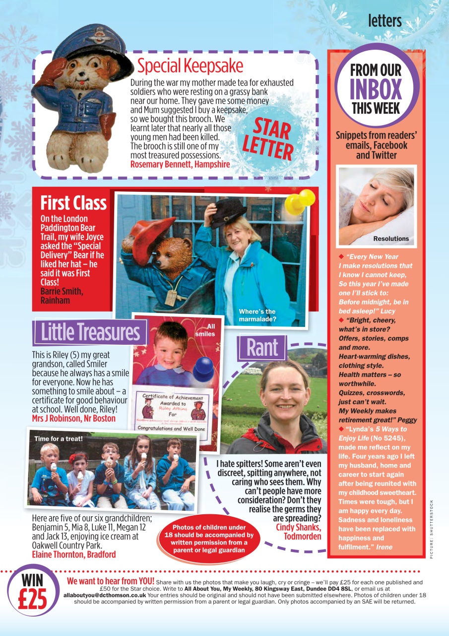 My Weekly Preview Pages