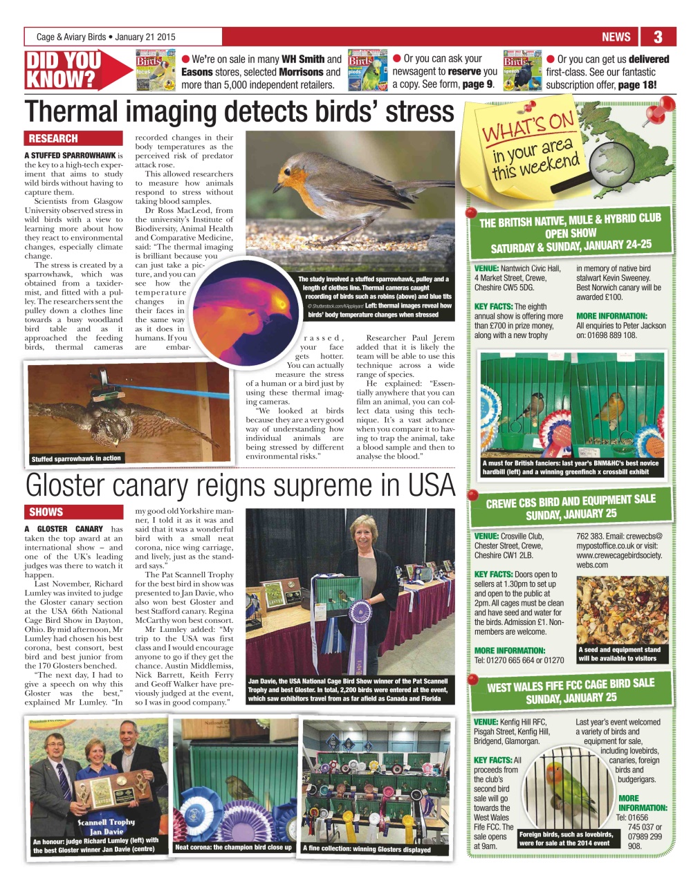 Cage & Aviary Birds Preview Pages