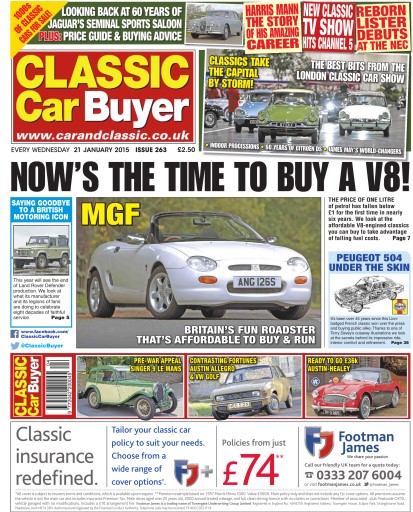 Classic Car Buyer issue 