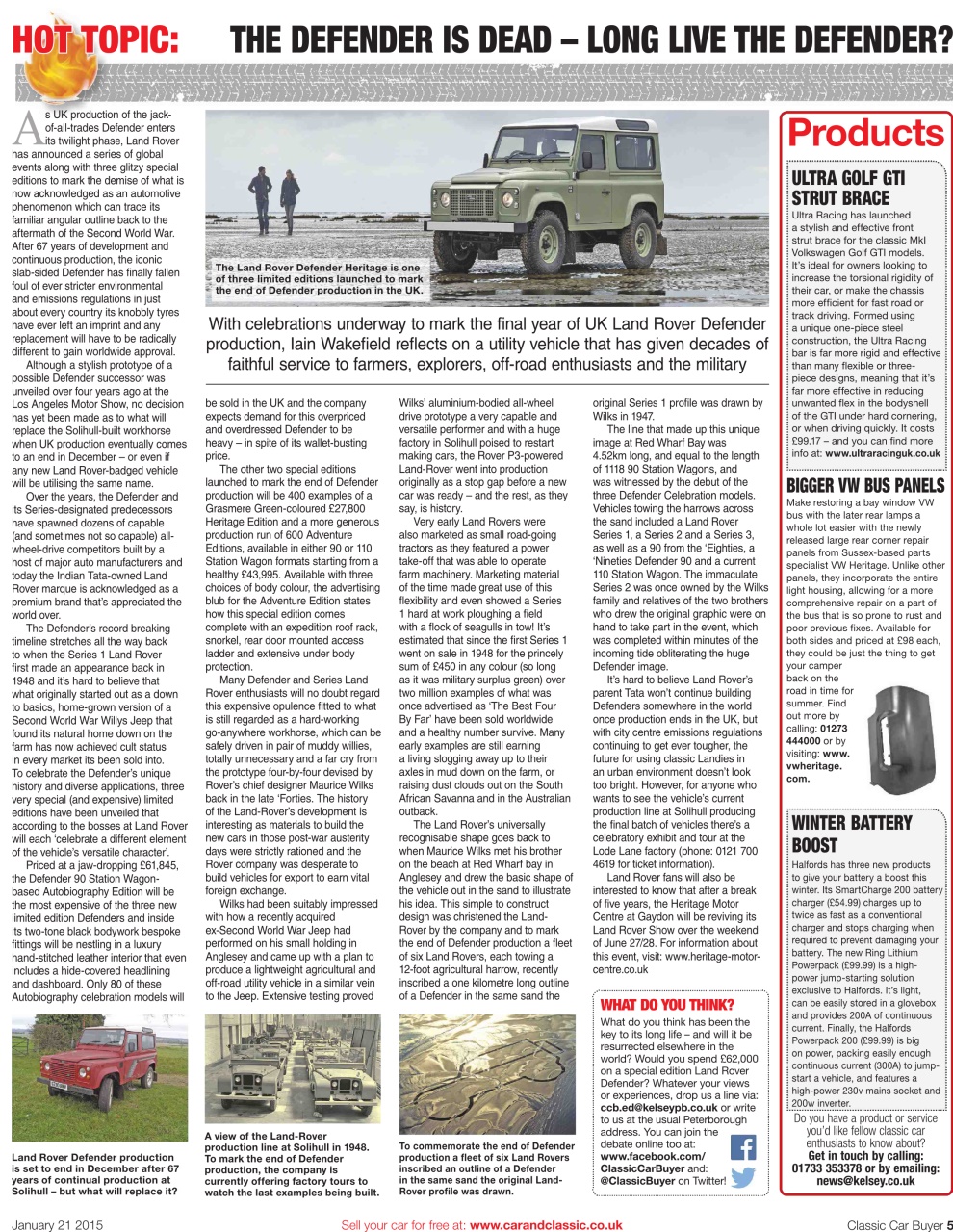 Classic Car Buyer Preview Pages