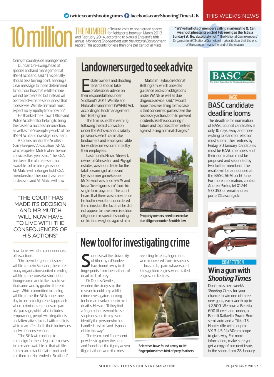 Shooting Times & Country Preview Pages