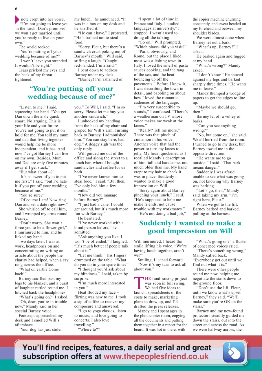 The People’s Friend Preview Pages