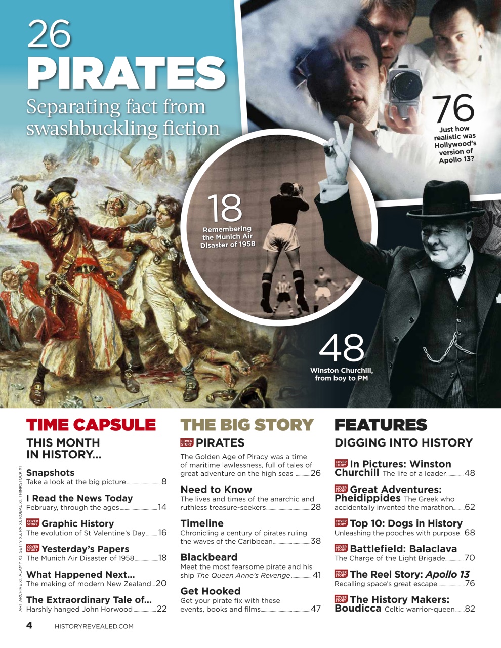 BBC History Revealed Magazine Preview Pages