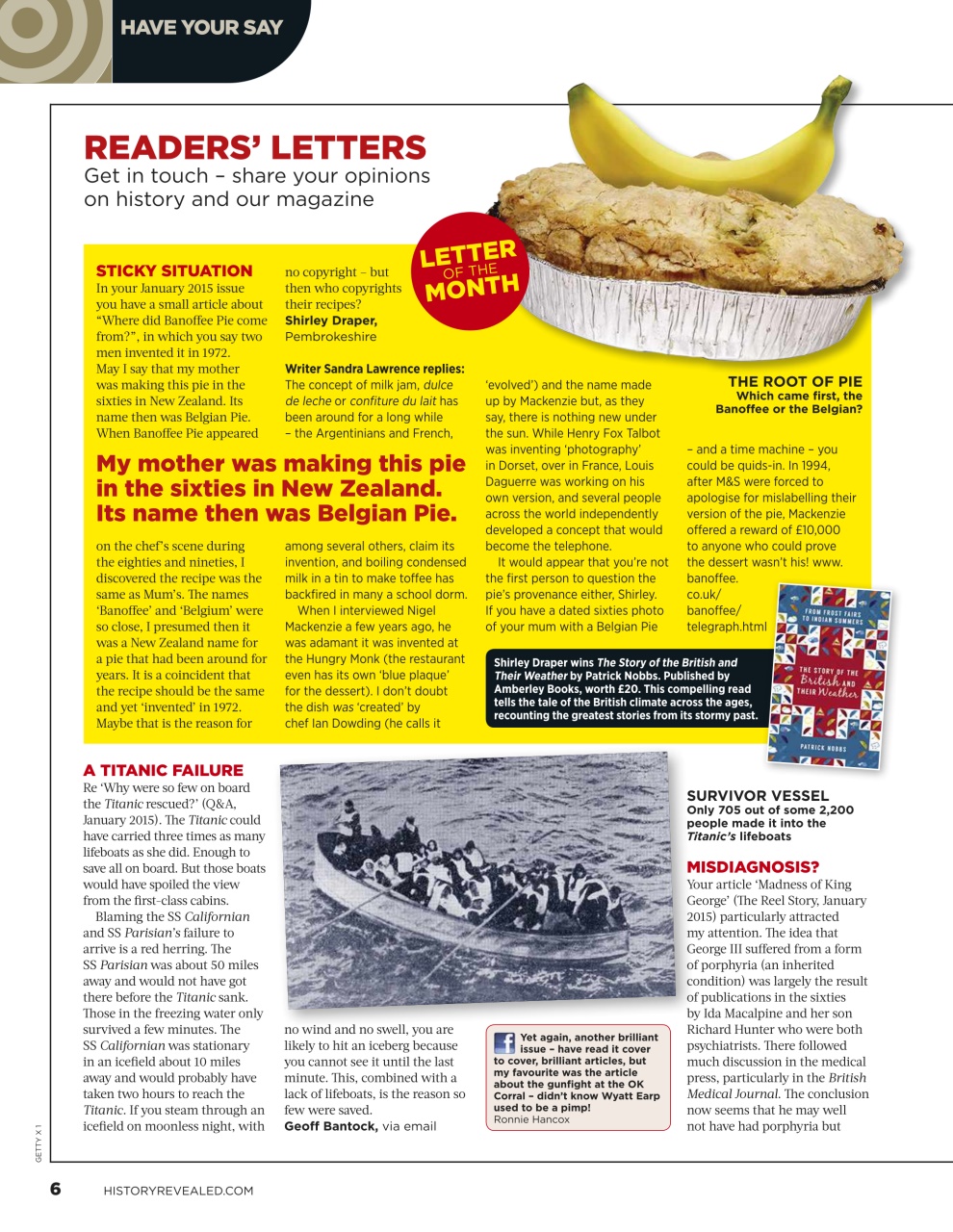 BBC History Revealed Magazine Preview Pages