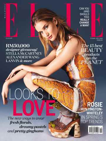 ELLE Malaysia issue The Romance Issue