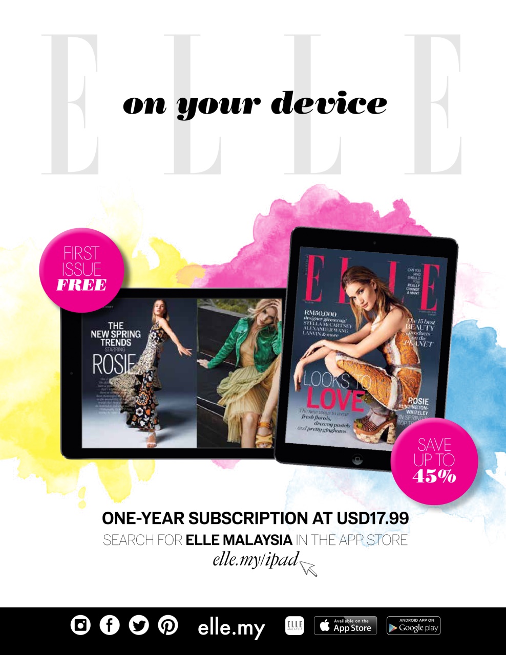 ELLE Malaysia Preview Pages