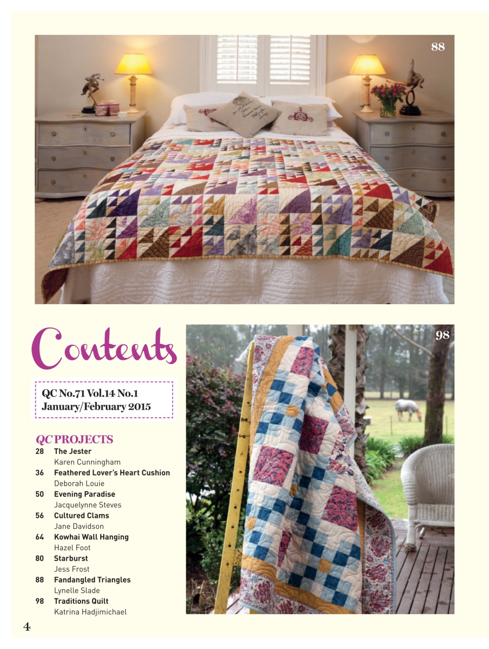 Quilters Companion Preview Pages