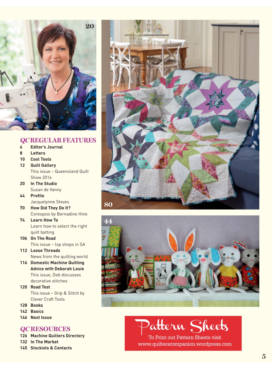 Quilters Companion Preview Pages