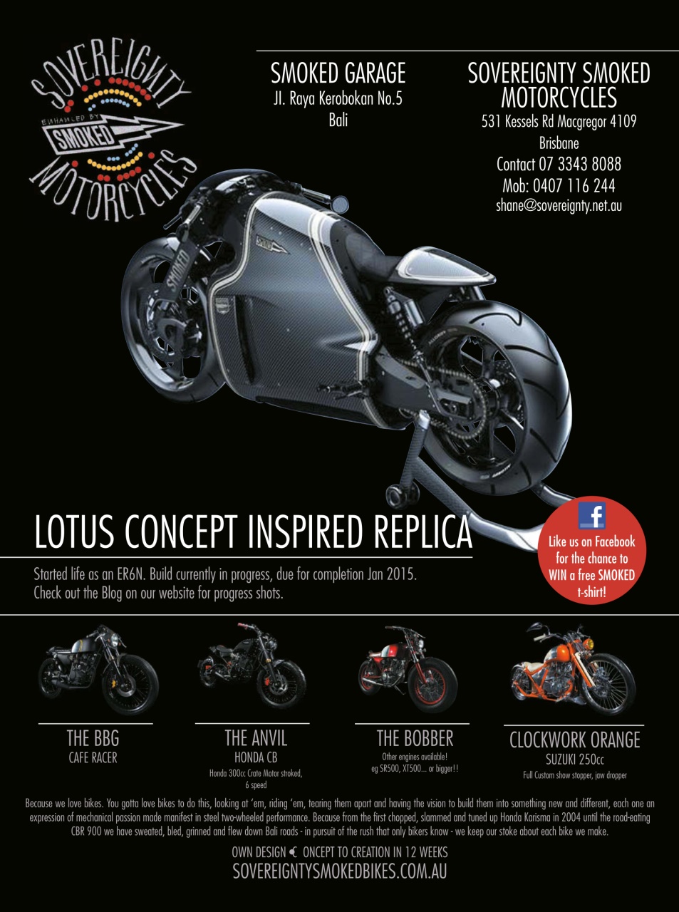 JUST BIKES Preview Pages