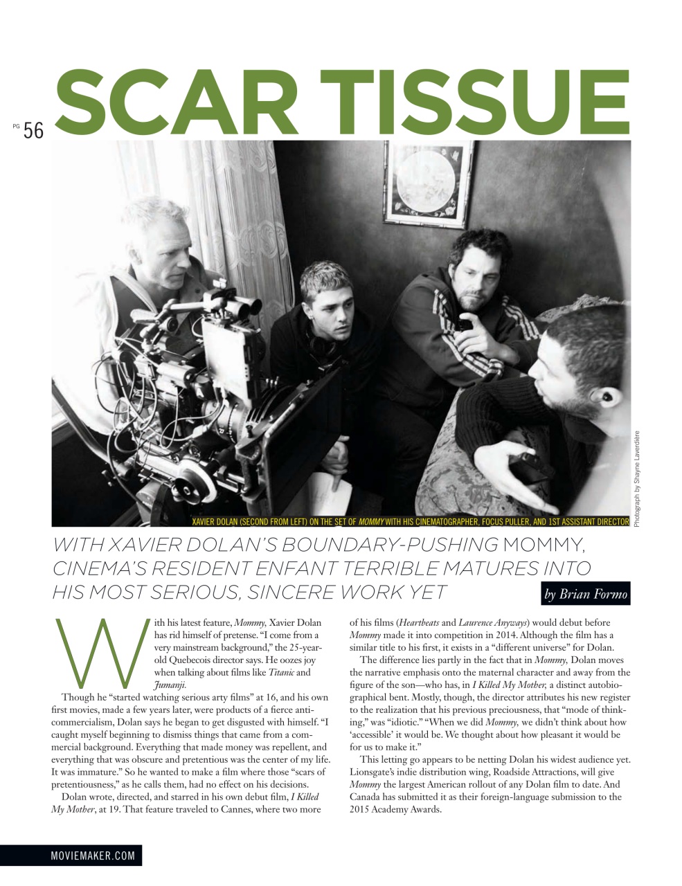 MovieMaker Magazine Preview Pages