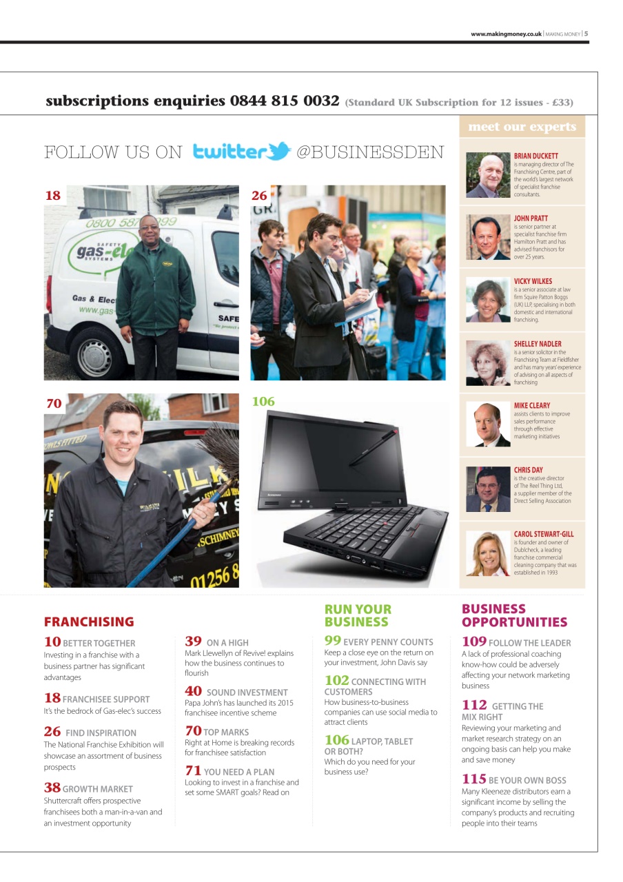 Making Money Preview Pages