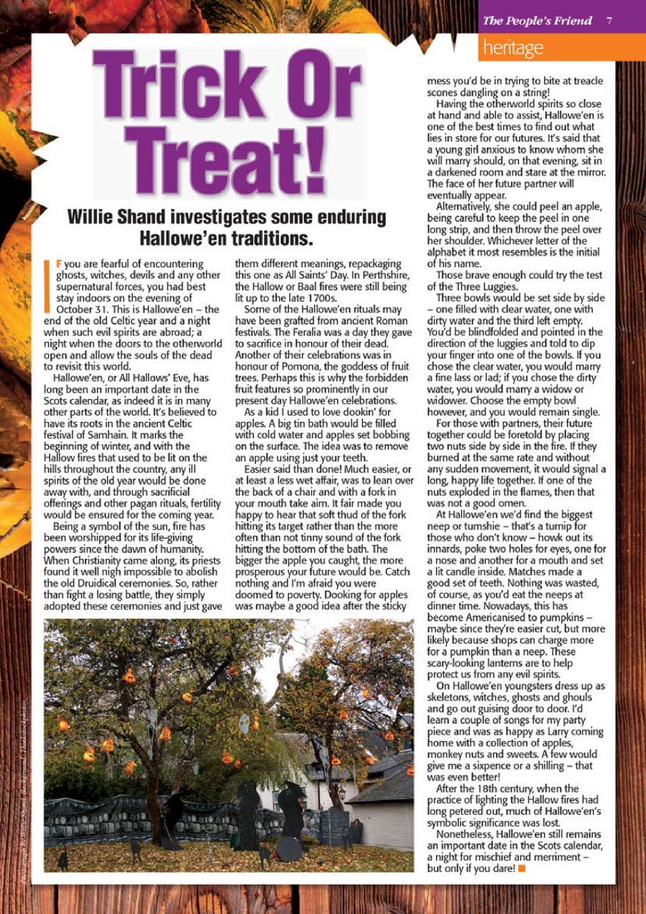 The People’s Friend Special Preview Pages