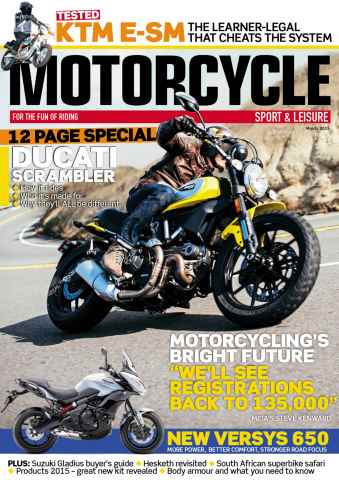 Motorcycle Sport & Leisure issue March 2015