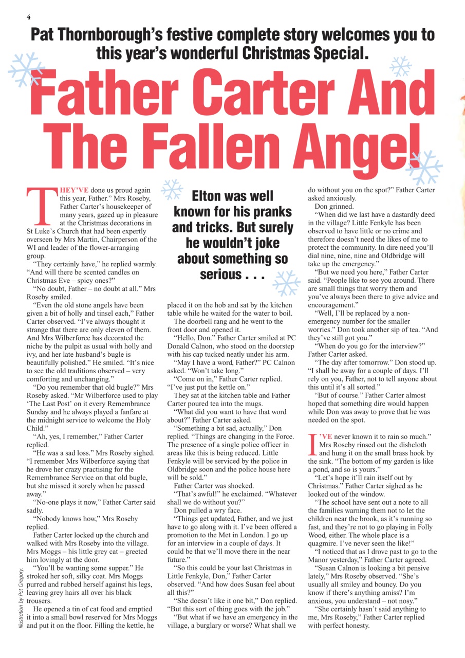 The People’s Friend Special Preview Pages