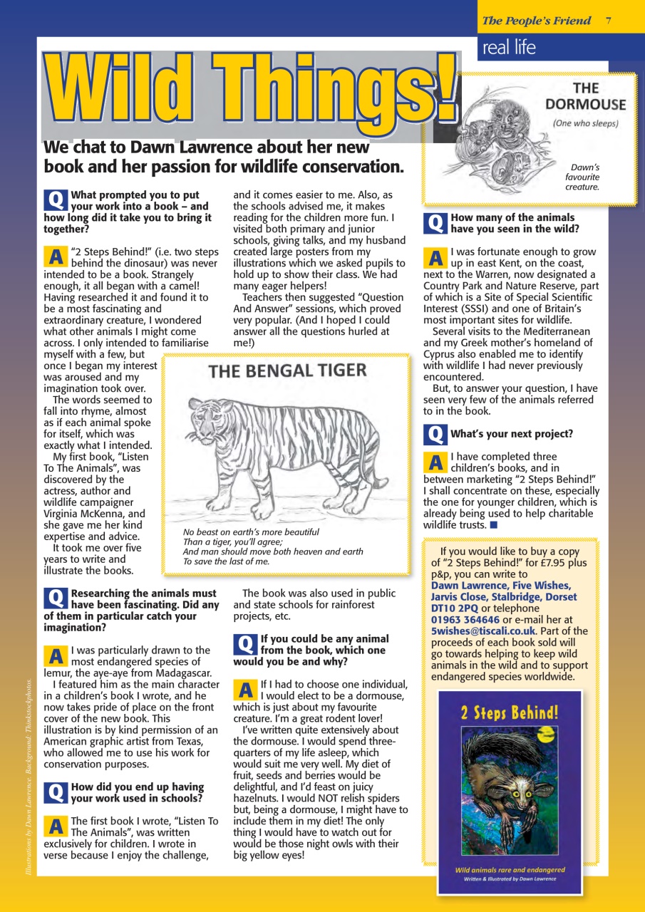 The People’s Friend Special Preview Pages