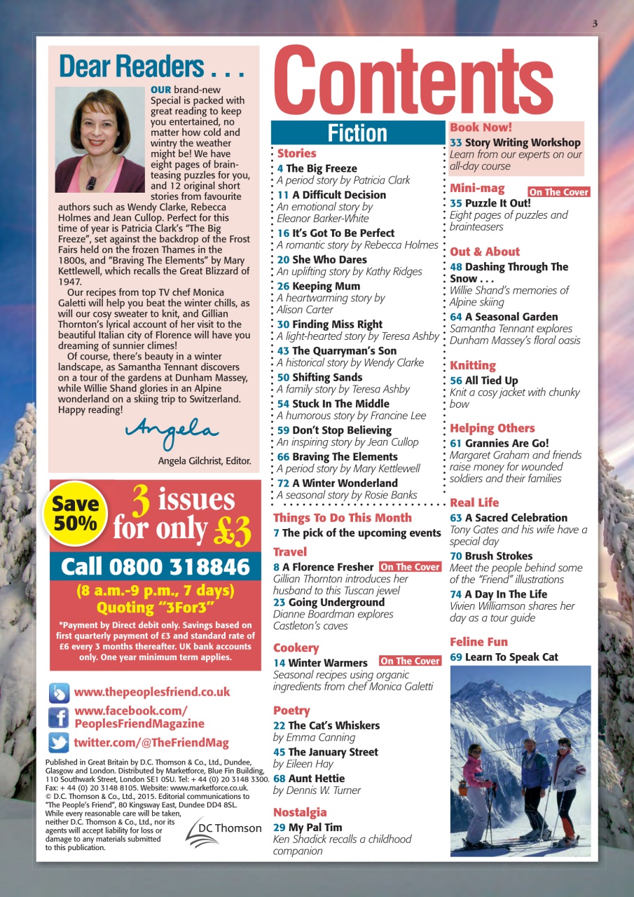 The People’s Friend Special Preview Pages