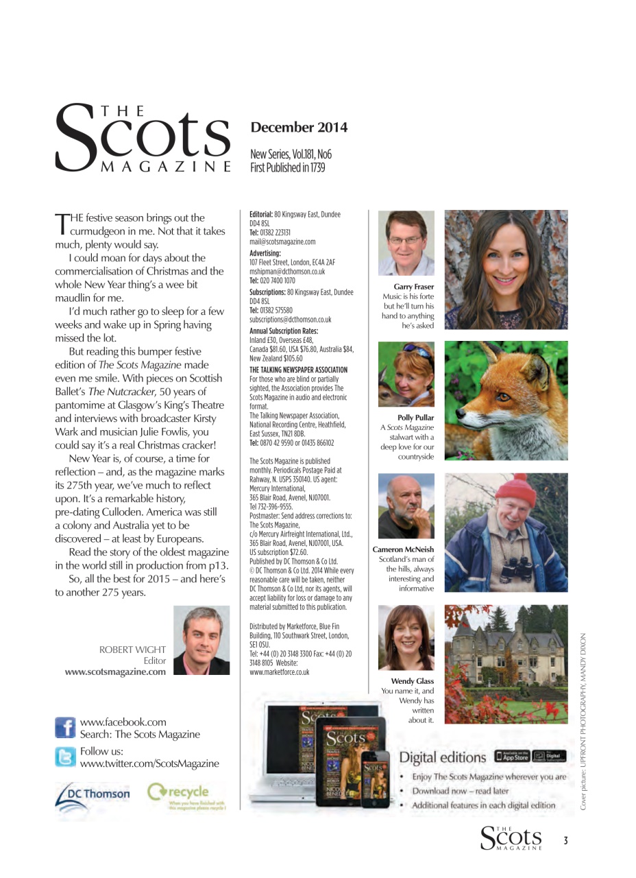 The Scots Magazine Preview Pages
