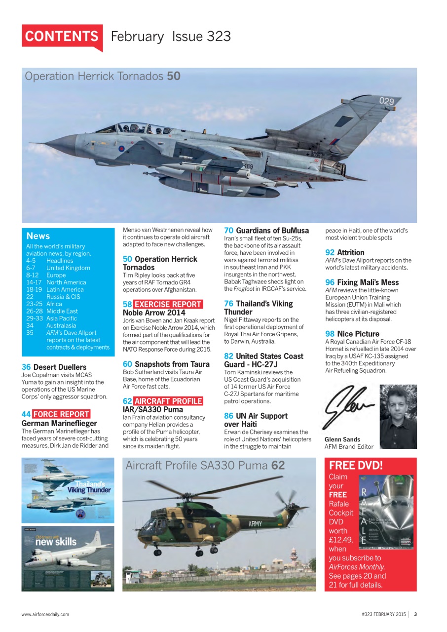AirForces Monthly Preview Pages