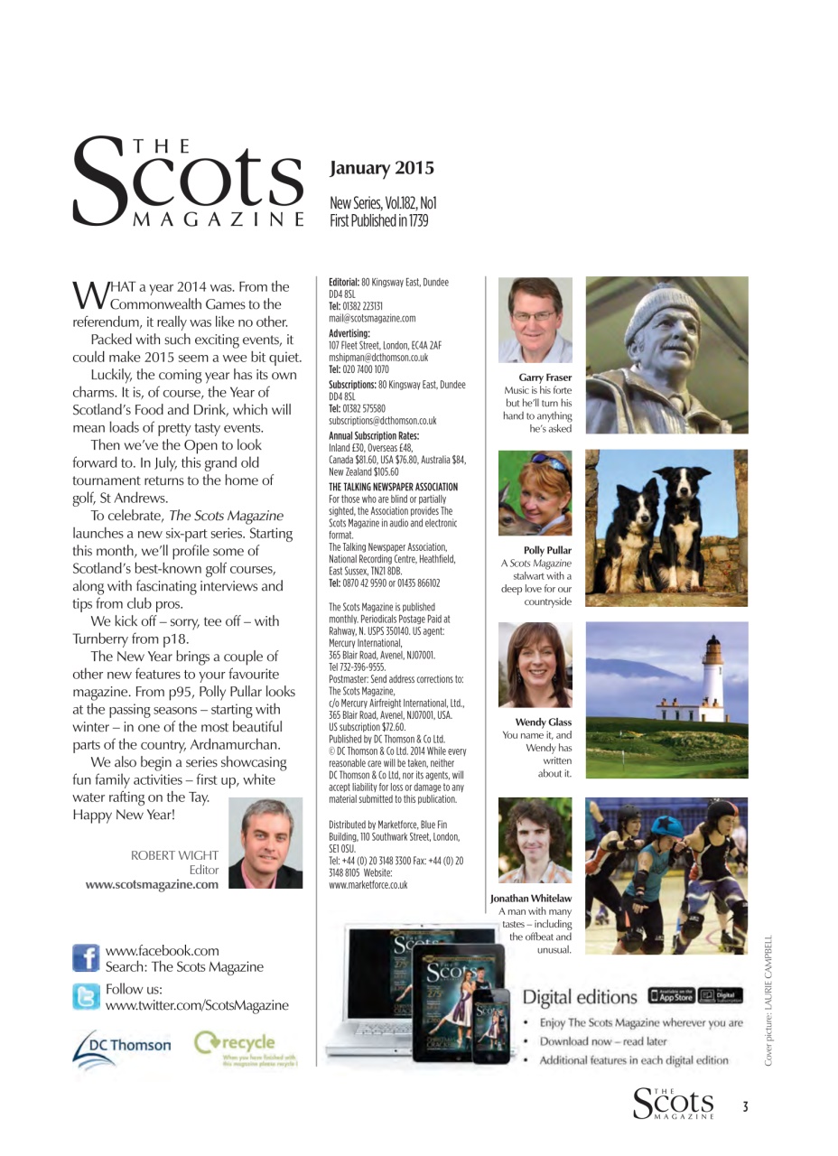 The Scots Magazine Preview Pages