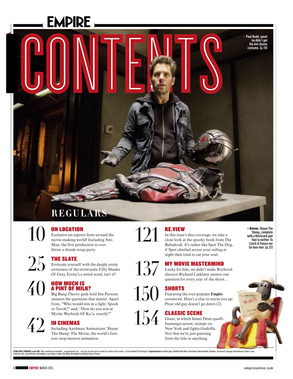 Empire Preview Pages