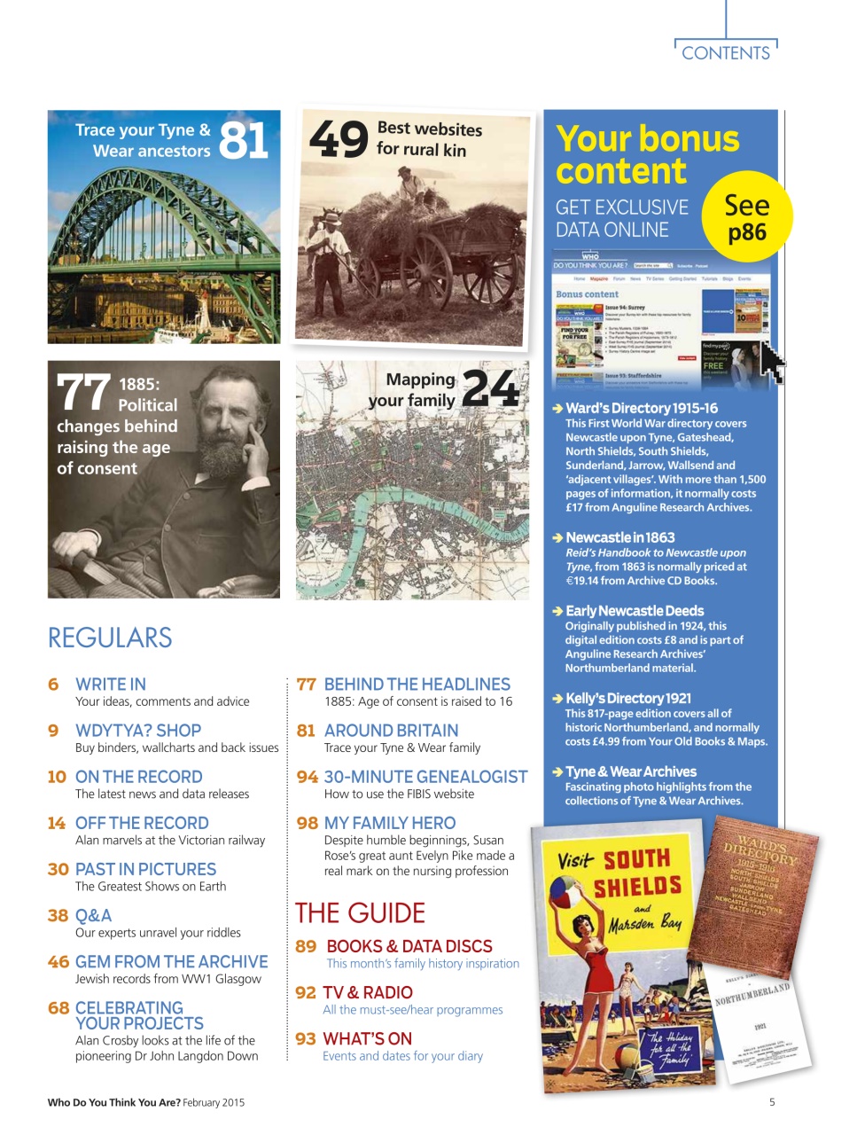 Who Do You Think You Are? Preview Pages