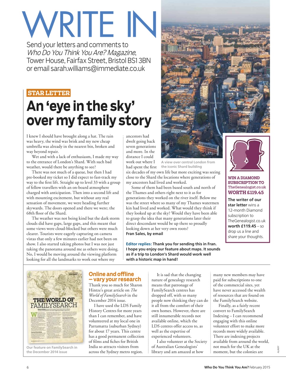 Who Do You Think You Are? Preview Pages