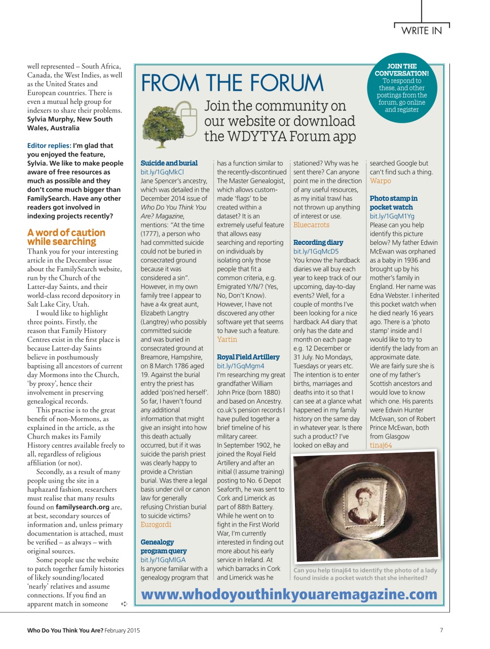 Who Do You Think You Are? Preview Pages