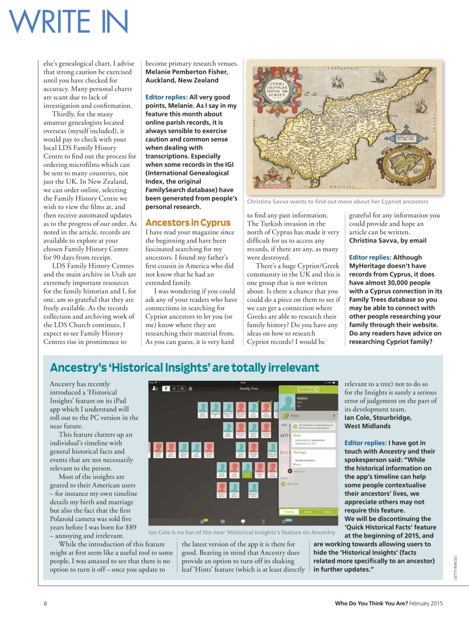 Who Do You Think You Are? Preview Pages