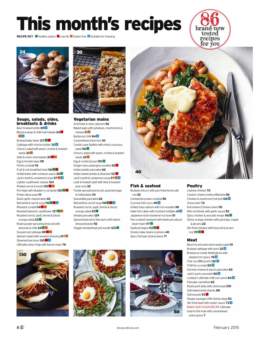 Good Food Magazine Preview Pages