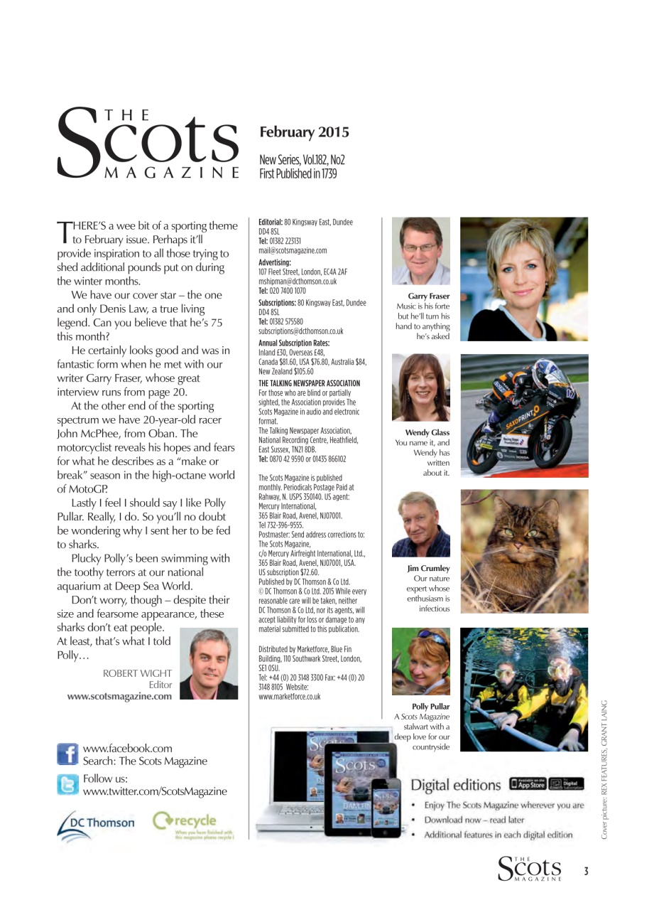 The Scots Magazine Preview Pages