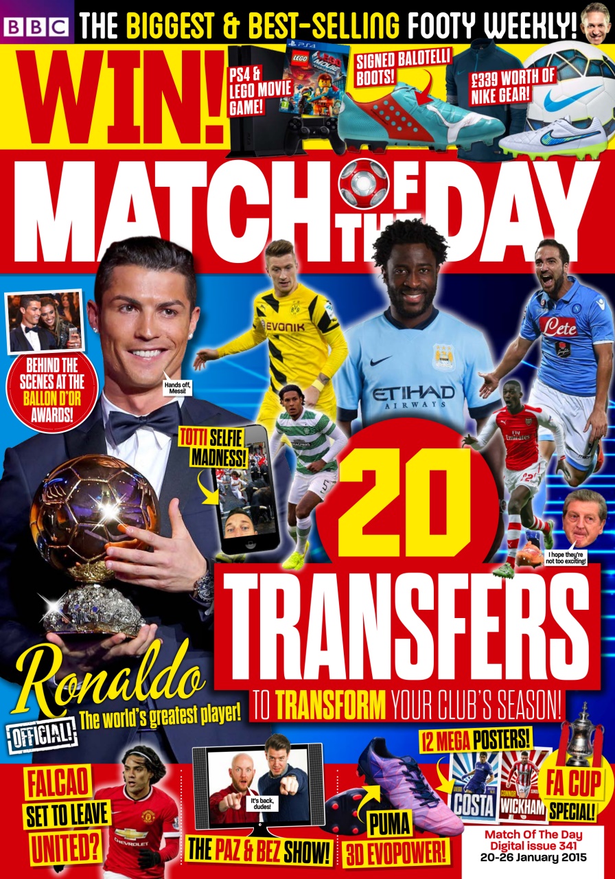 Match of the Day Preview Pages