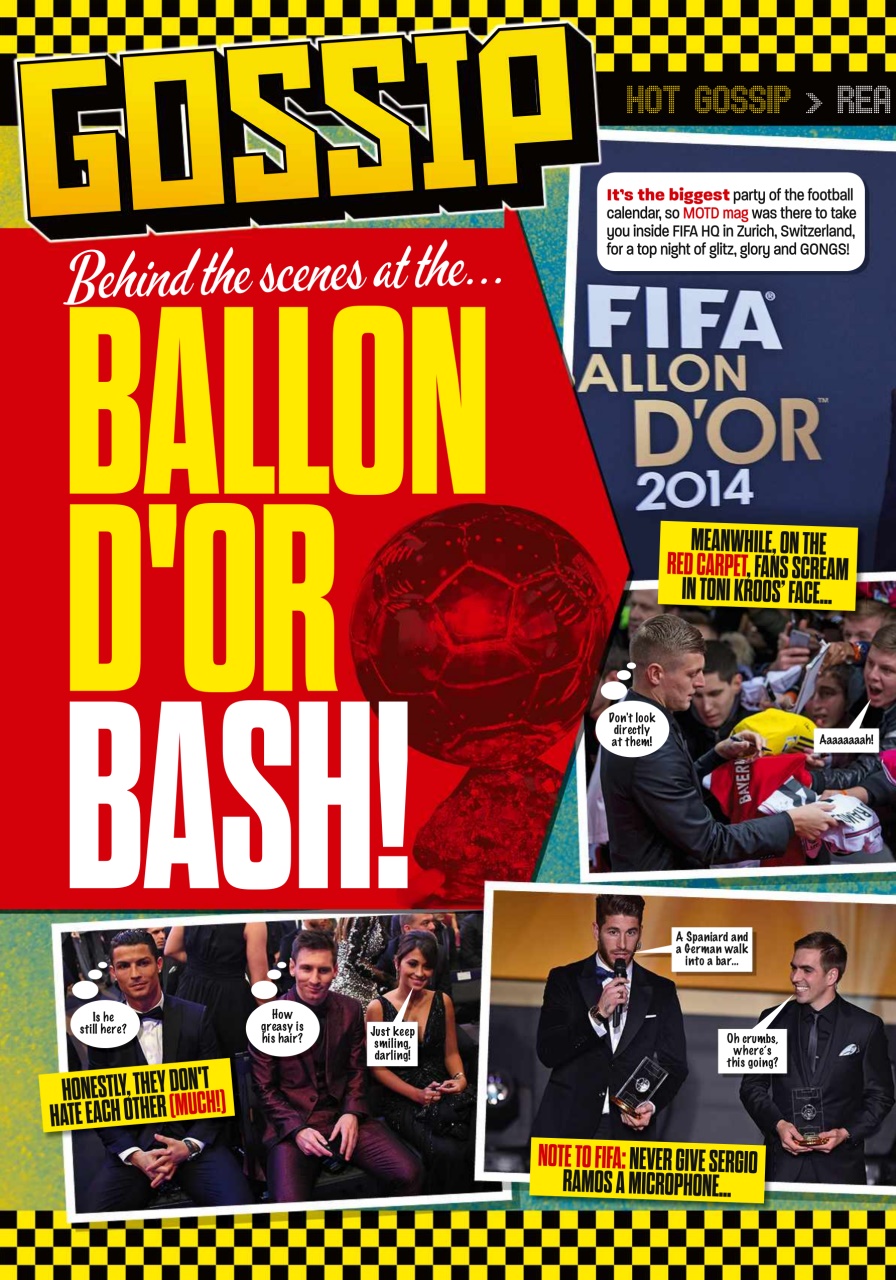 Match of the Day Preview Pages