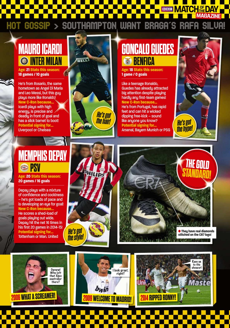 Match of the Day Preview Pages