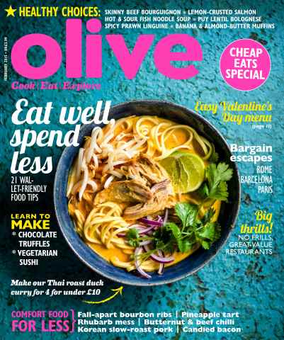 Olive Magazine issue February 2015