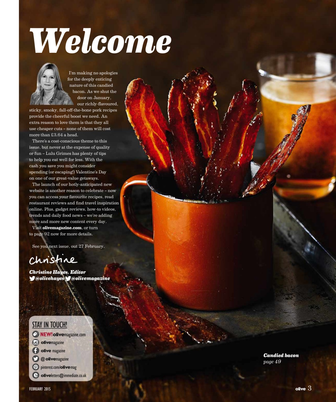 Olive Magazine Preview Pages