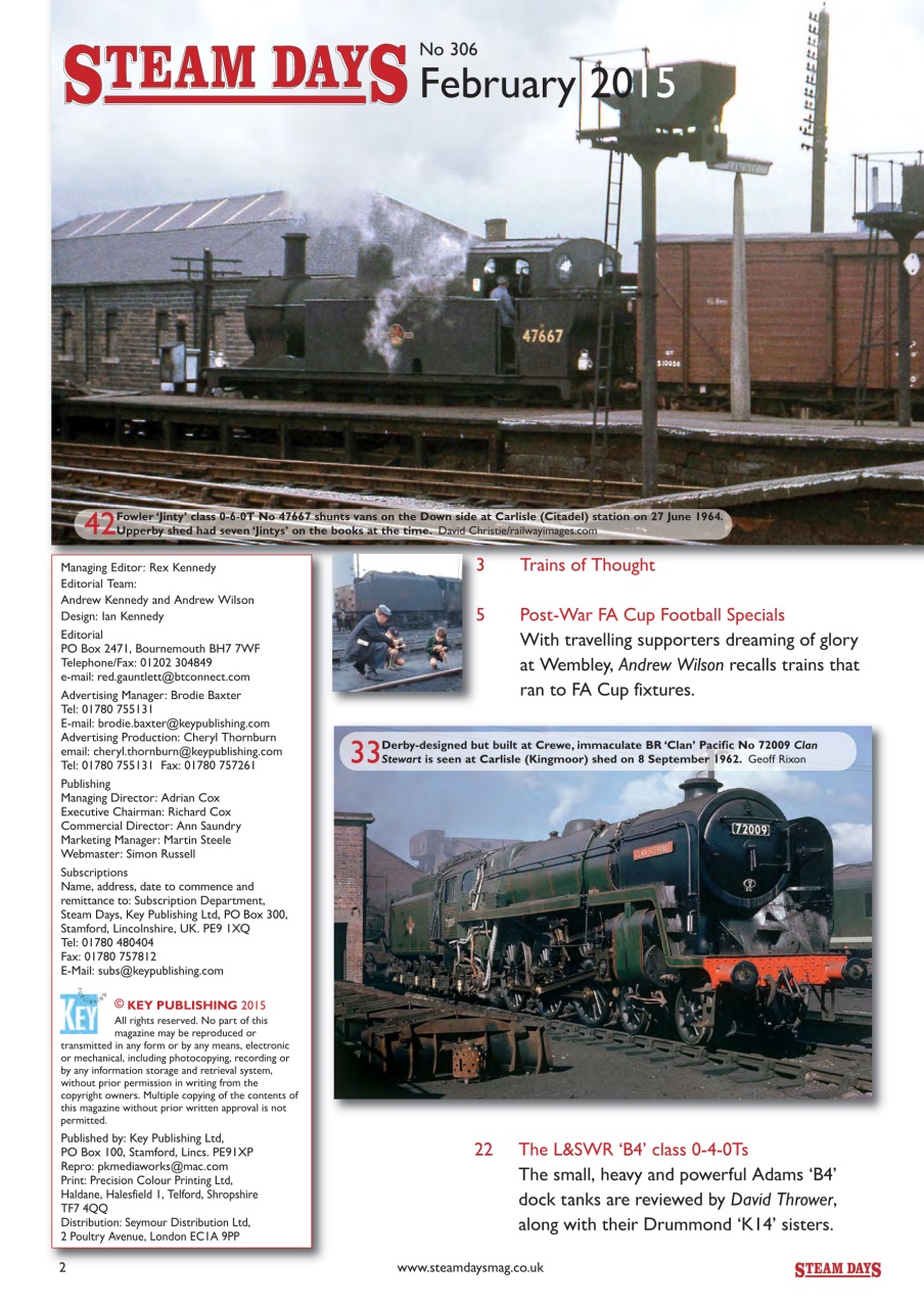 Steam Days Preview Pages