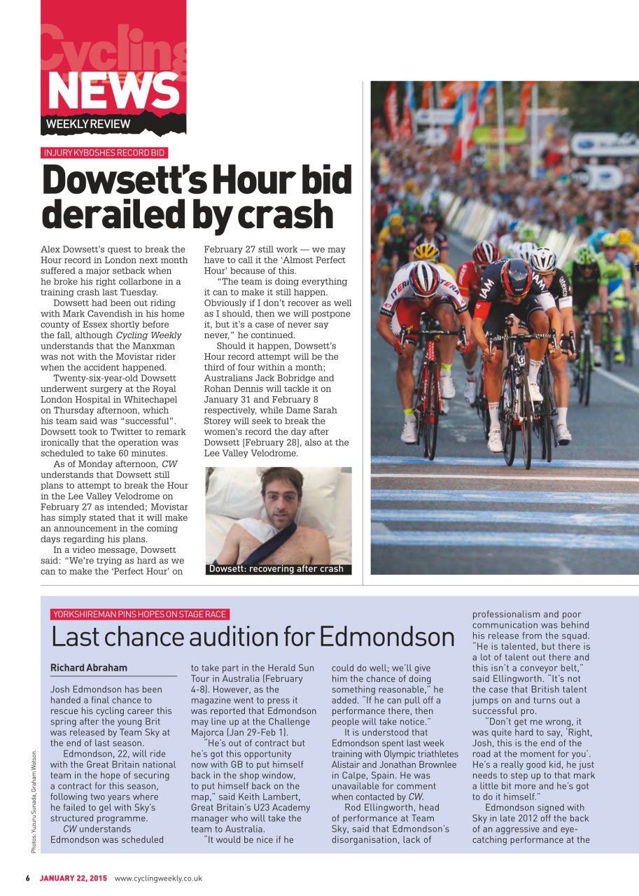 Cycling Weekly Preview Pages