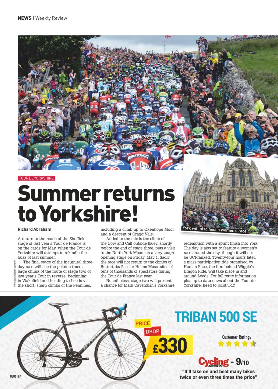 Cycling Weekly Preview Pages