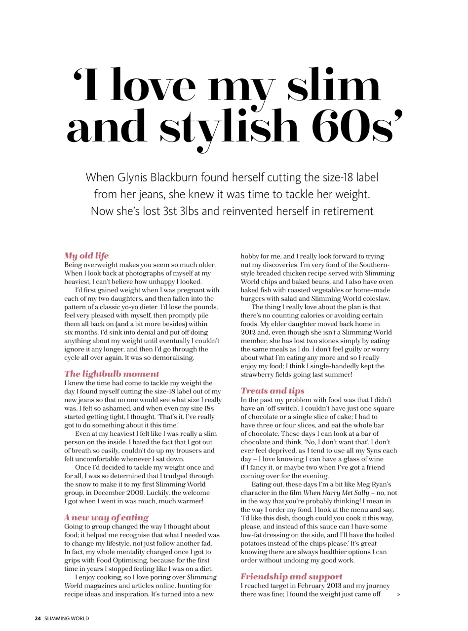Slimming World Preview Pages