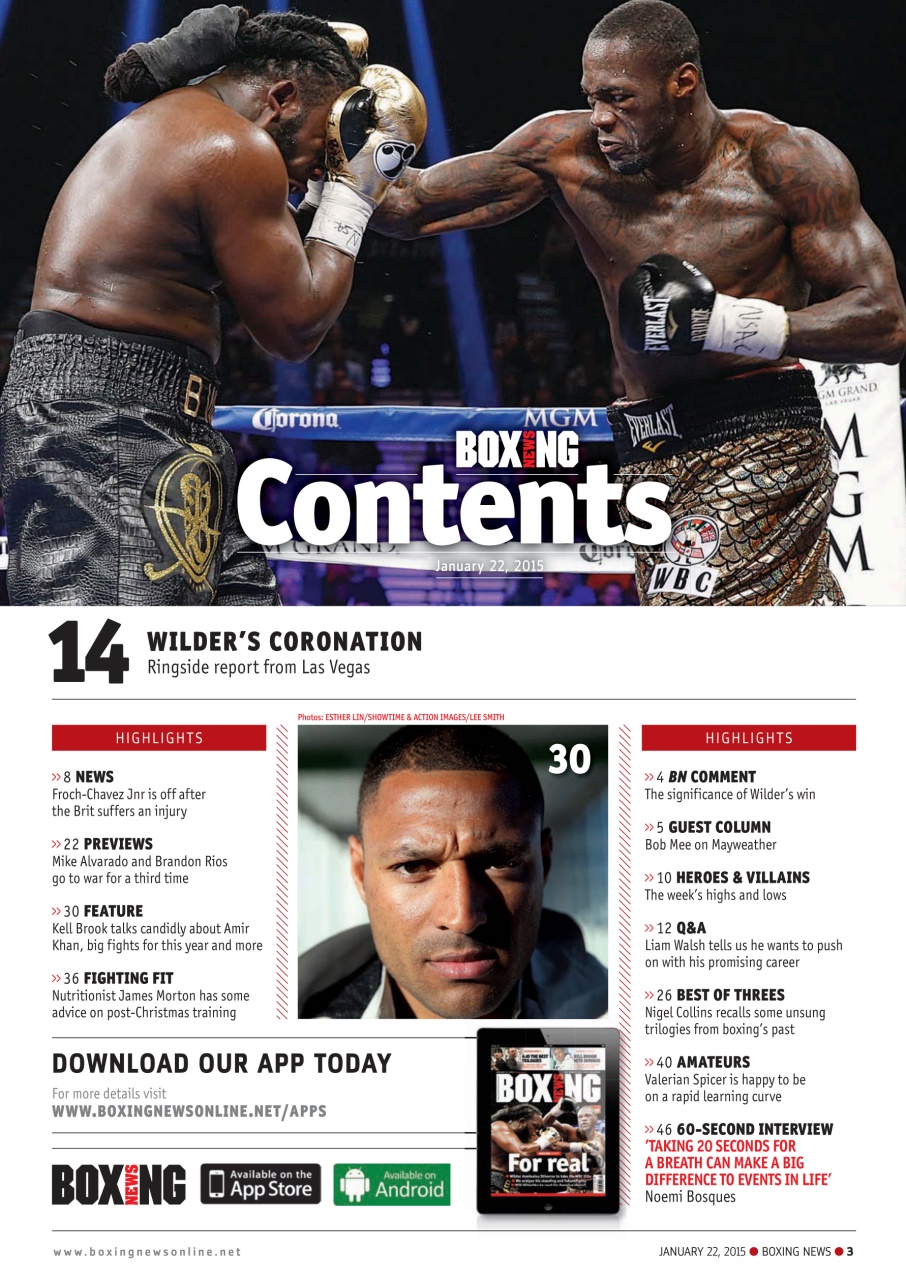 Boxing News Preview Pages
