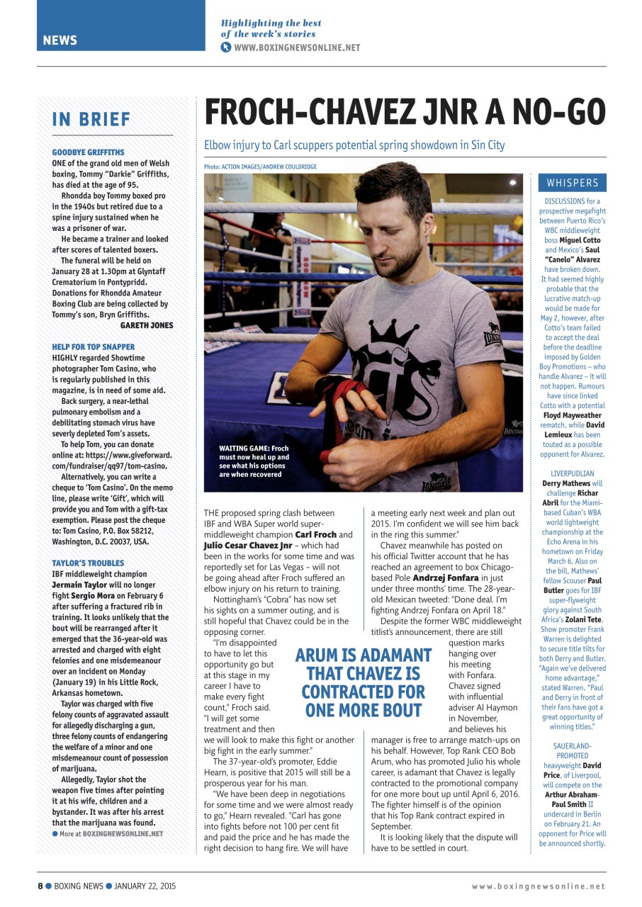 Boxing News Preview Pages