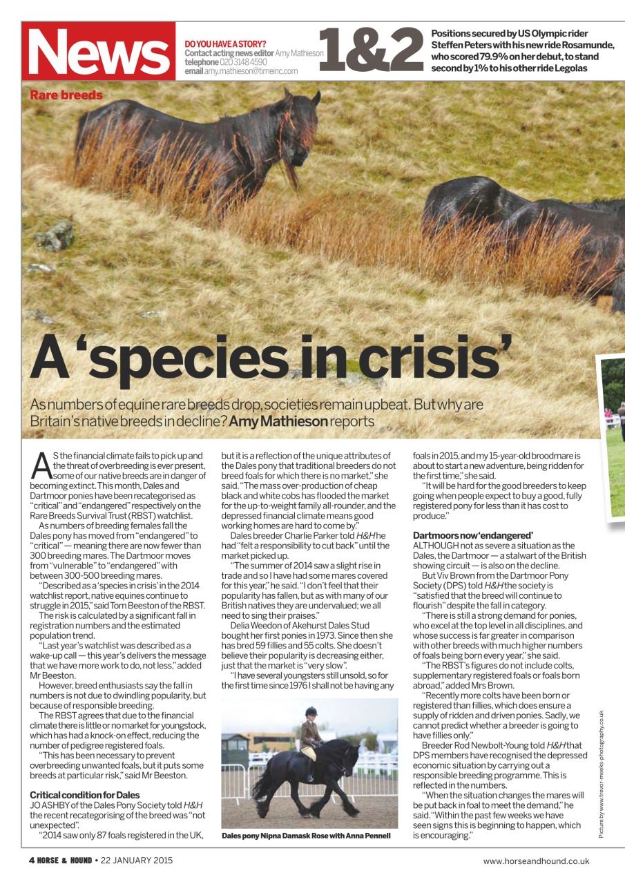 Horse & Hound Preview Pages