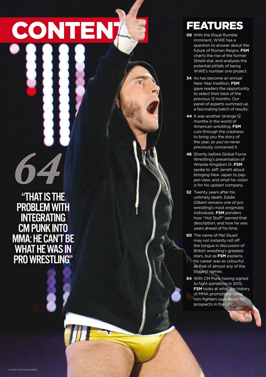 Wrestletalk Magazine Preview Pages