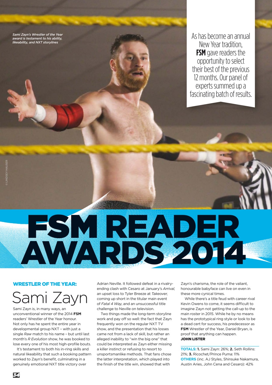 Wrestletalk Magazine Preview Pages
