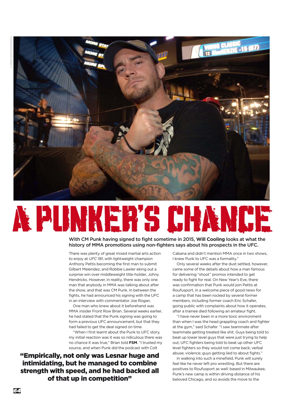 Wrestletalk Magazine Preview Pages