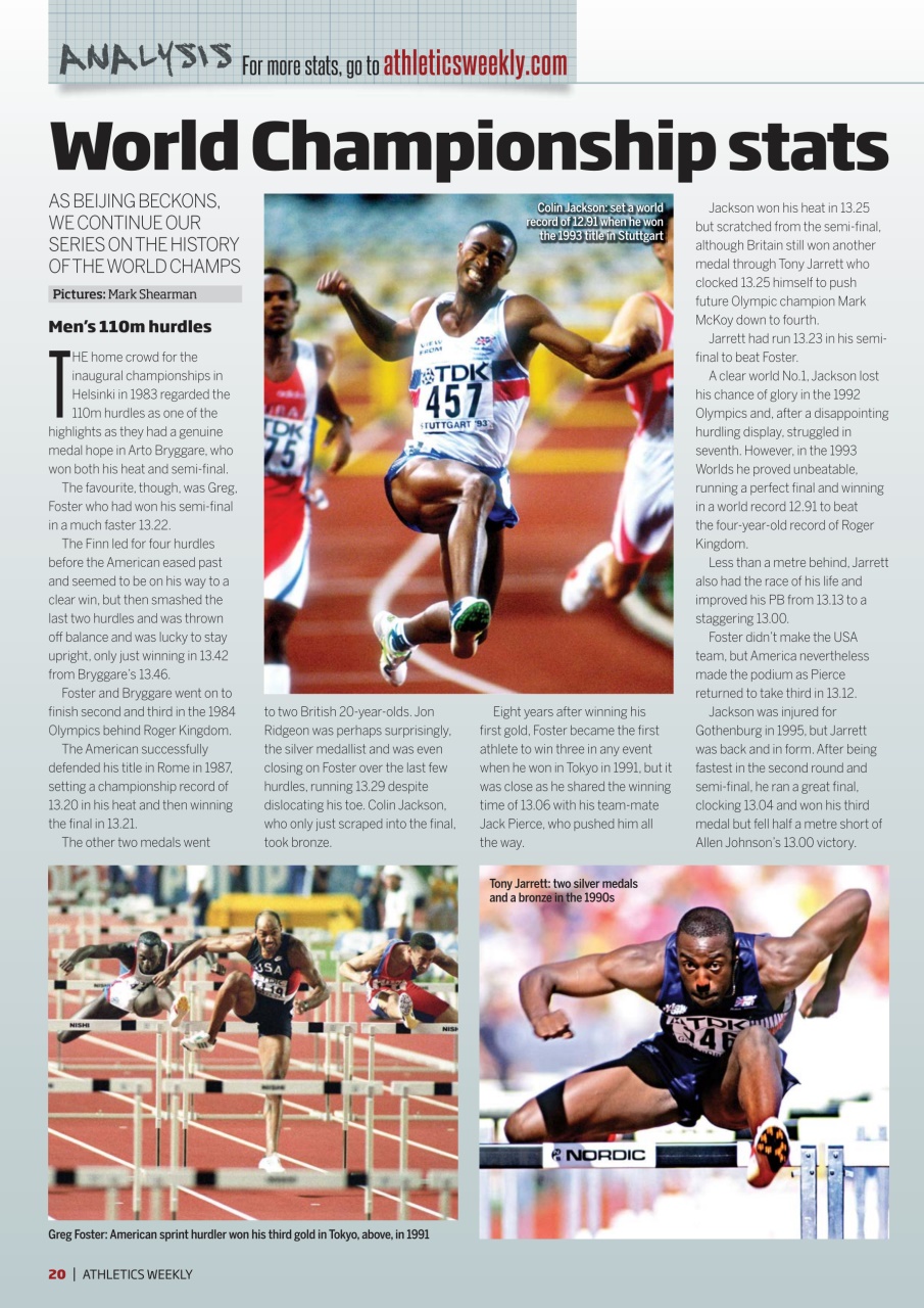 AW – Athletics Weekly Magazine Preview Pages