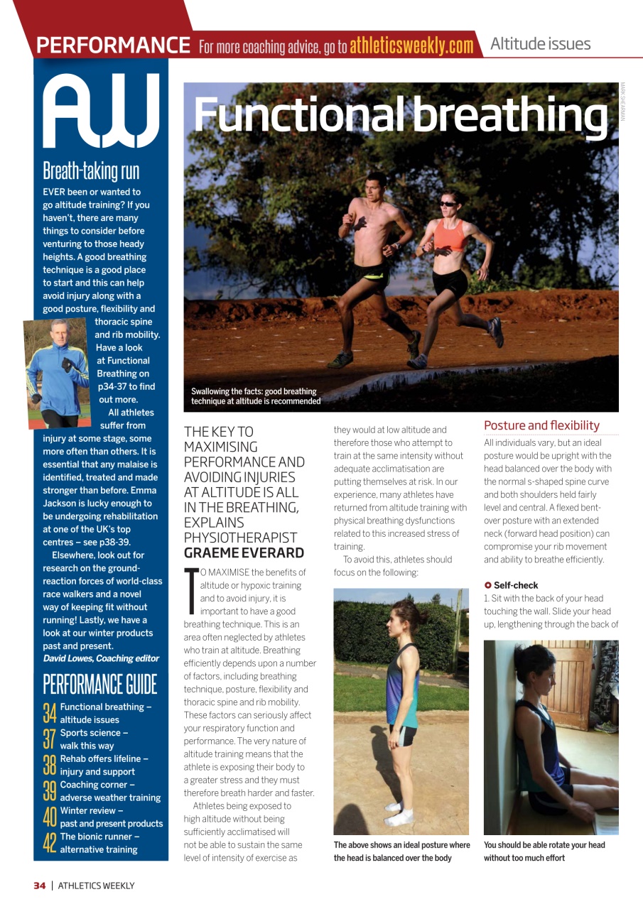 AW – Athletics Weekly Magazine Preview Pages